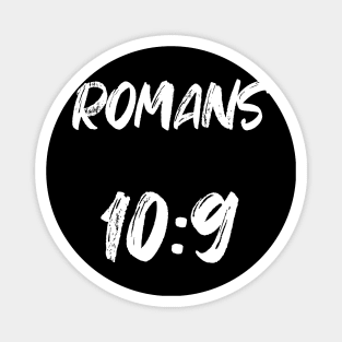 Romans 10 9 Bible Verse Text Magnet